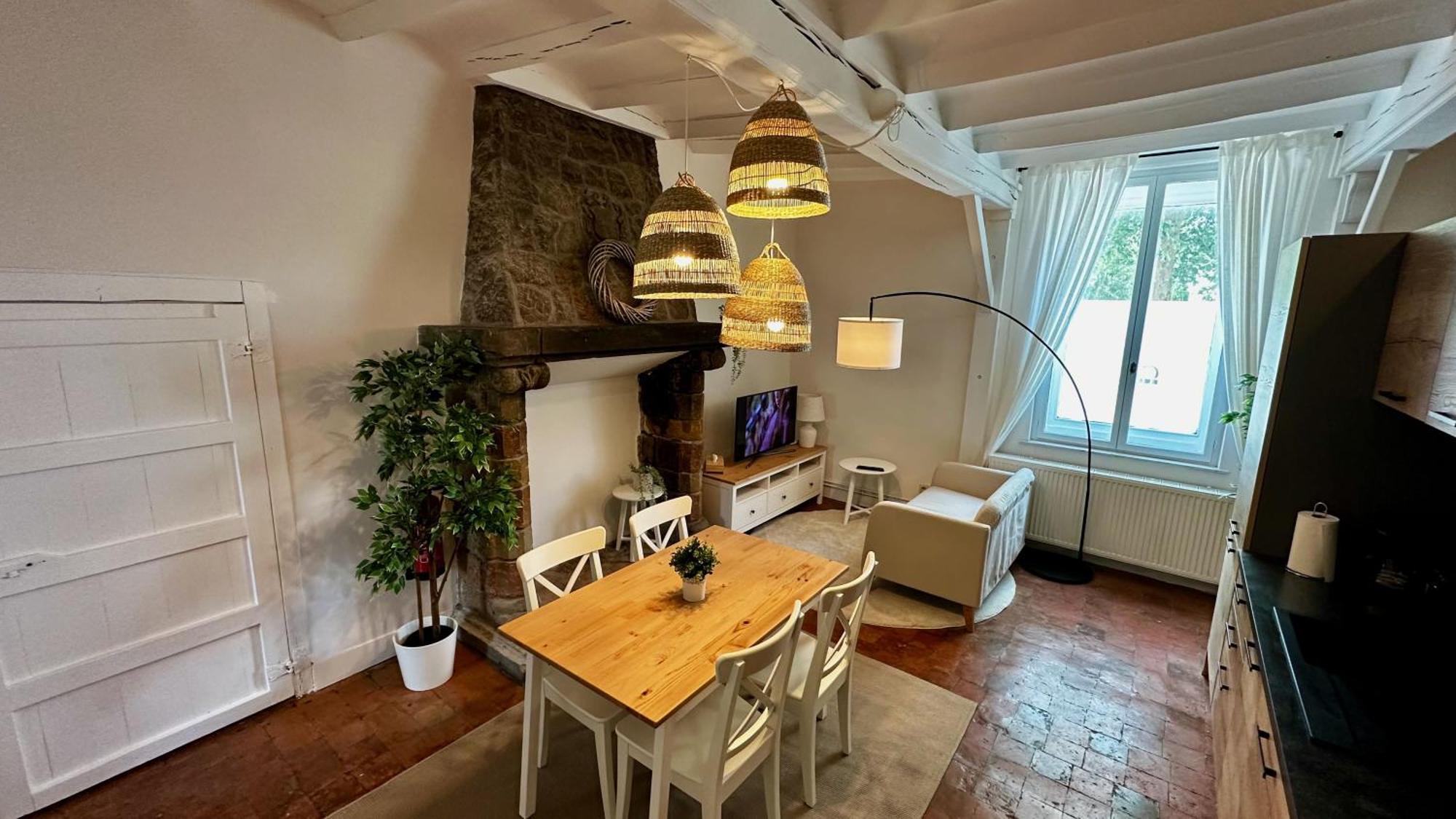 Cense De Lalouette Apartment Saint-Ghislain ภายนอก รูปภาพ