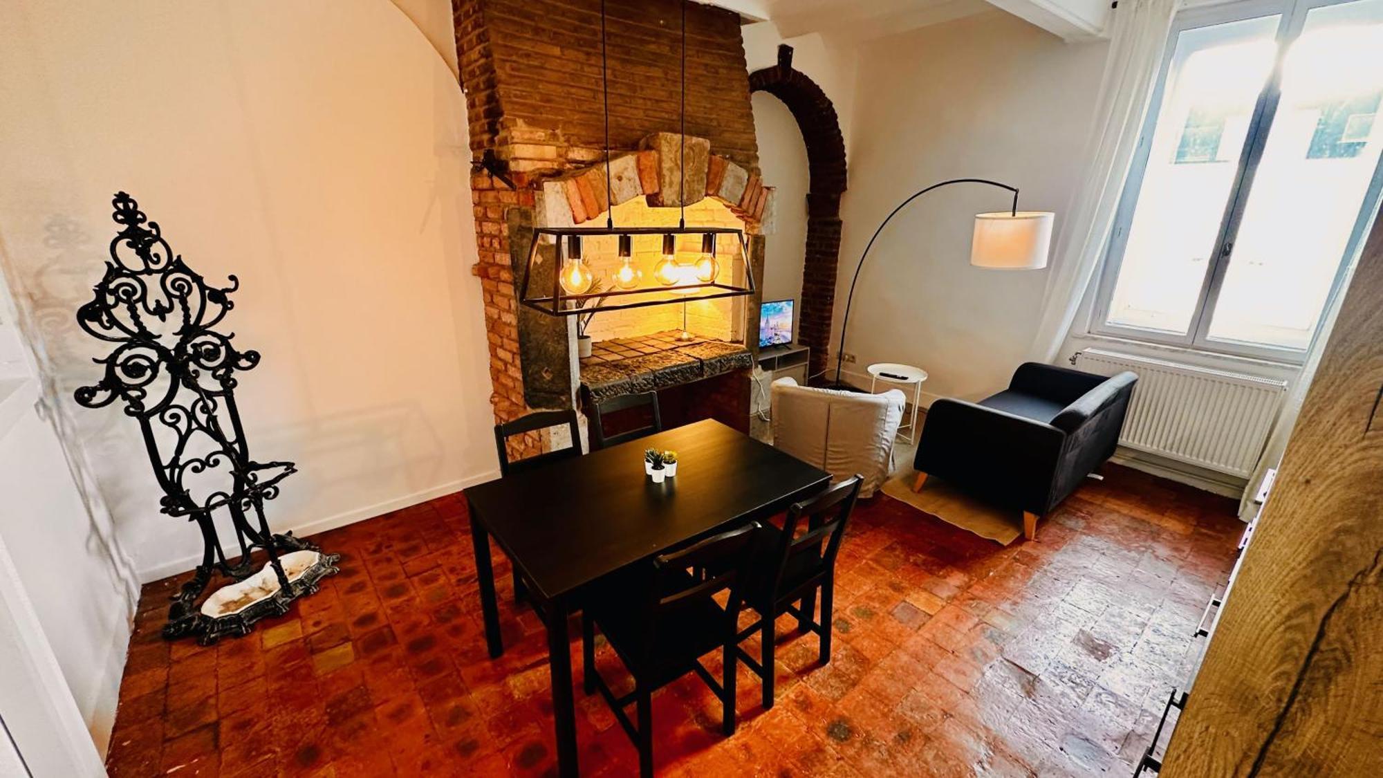 Cense De Lalouette Apartment Saint-Ghislain ภายนอก รูปภาพ